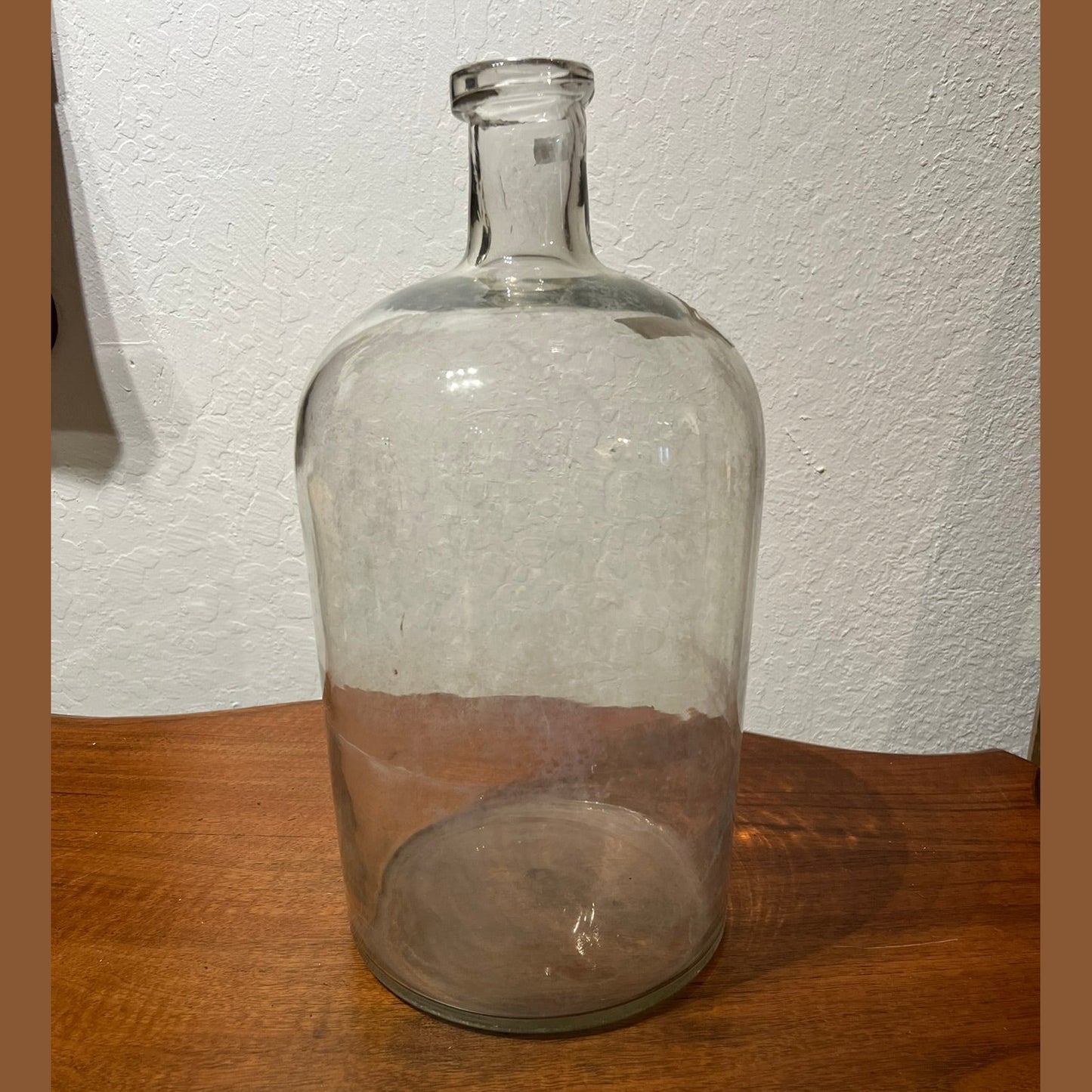 Glass - Vintage Hungarian Apothecary Jar - Clear #519