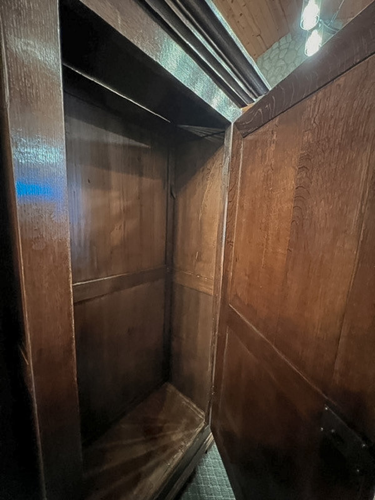 Antique French Provincial Oak Bonnetière