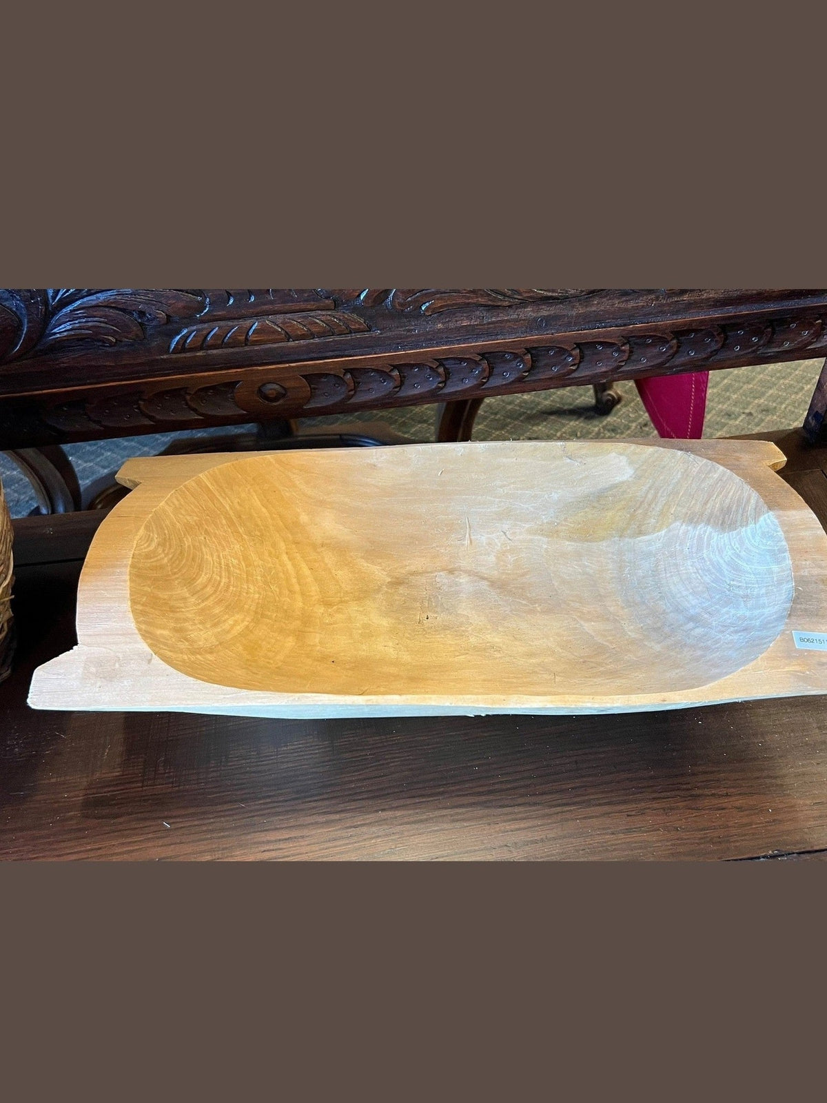 Vintage Hungarian Rustic Dough Bowl #511