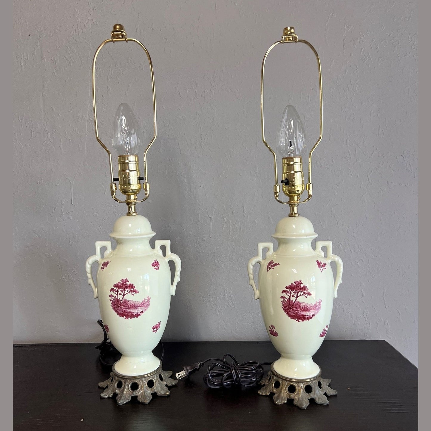 Pair of Chinoiserie Table Lamps