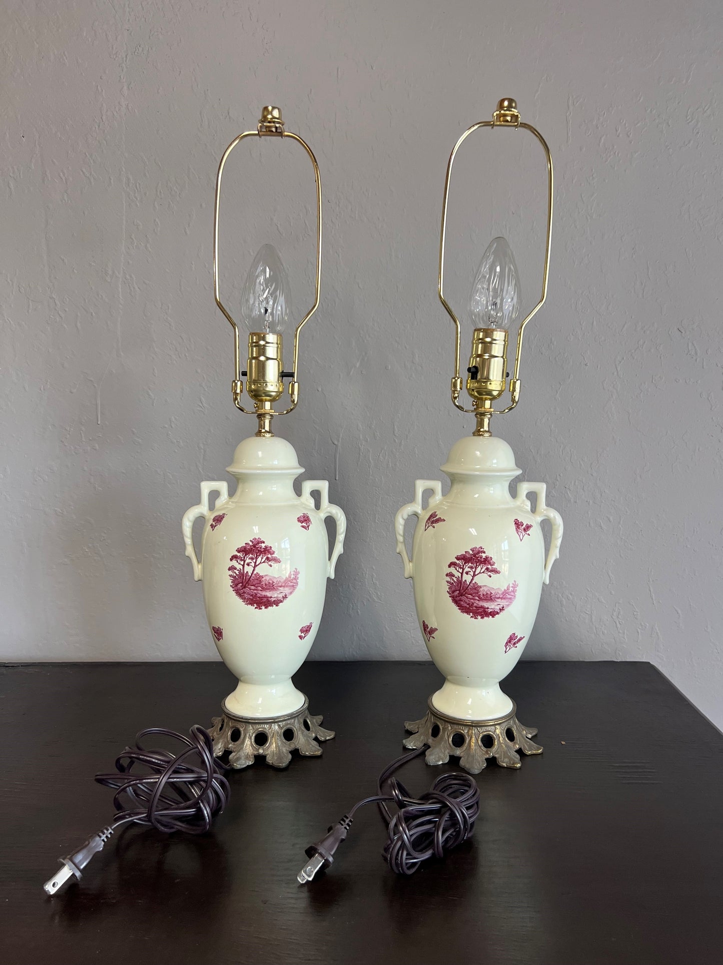 Pair of Chinoiserie Table Lamps