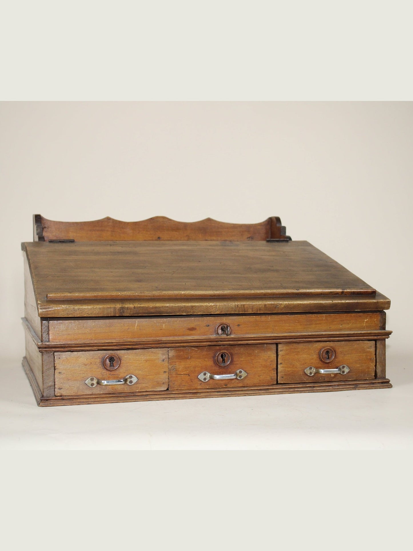 Antique European Pine Traveling Desk - #448