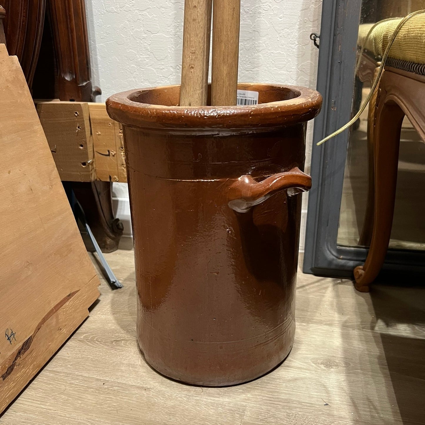 Vintage Belgian Clay Jug #431