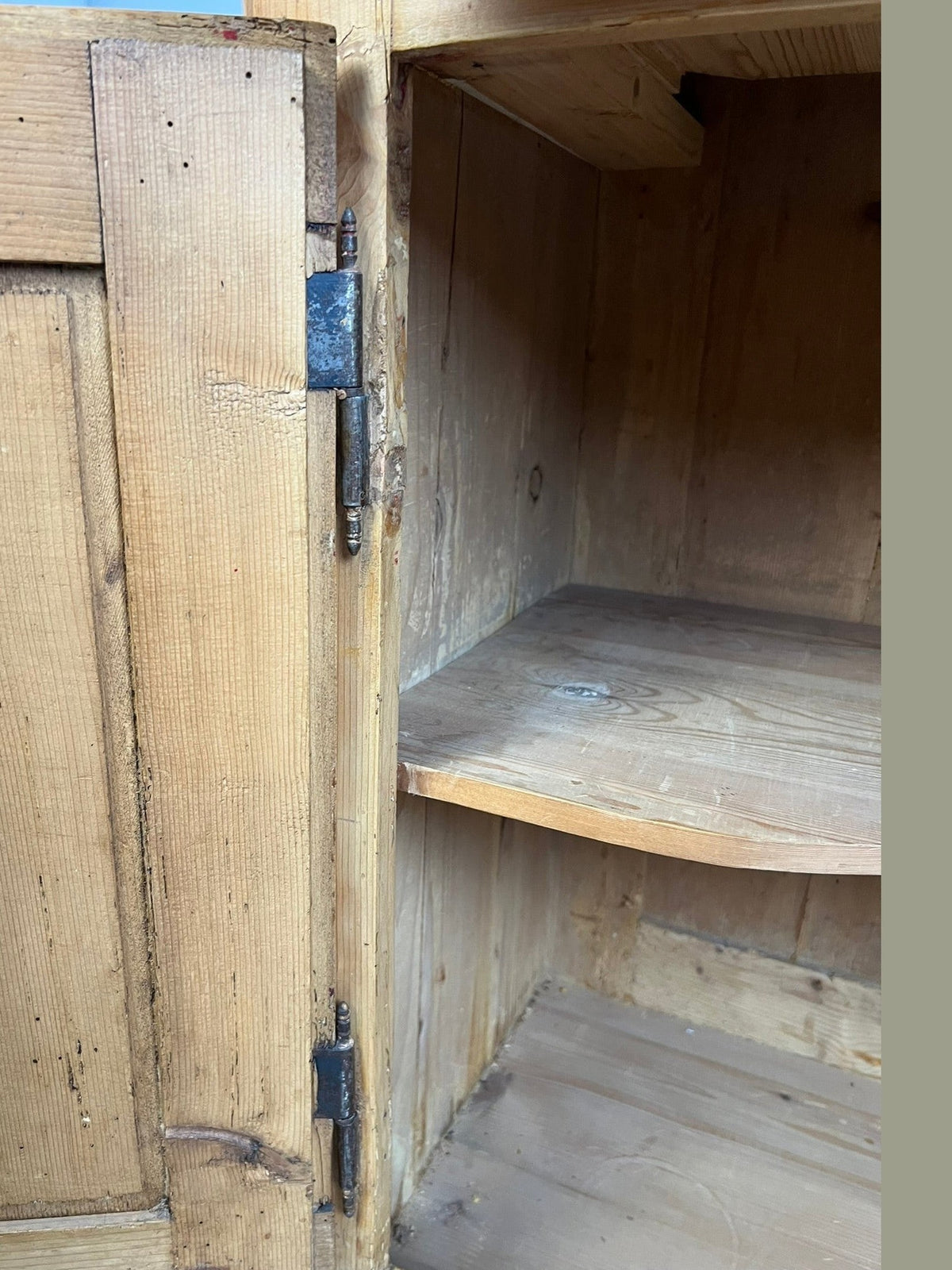 Pine Two-Door Cabinet