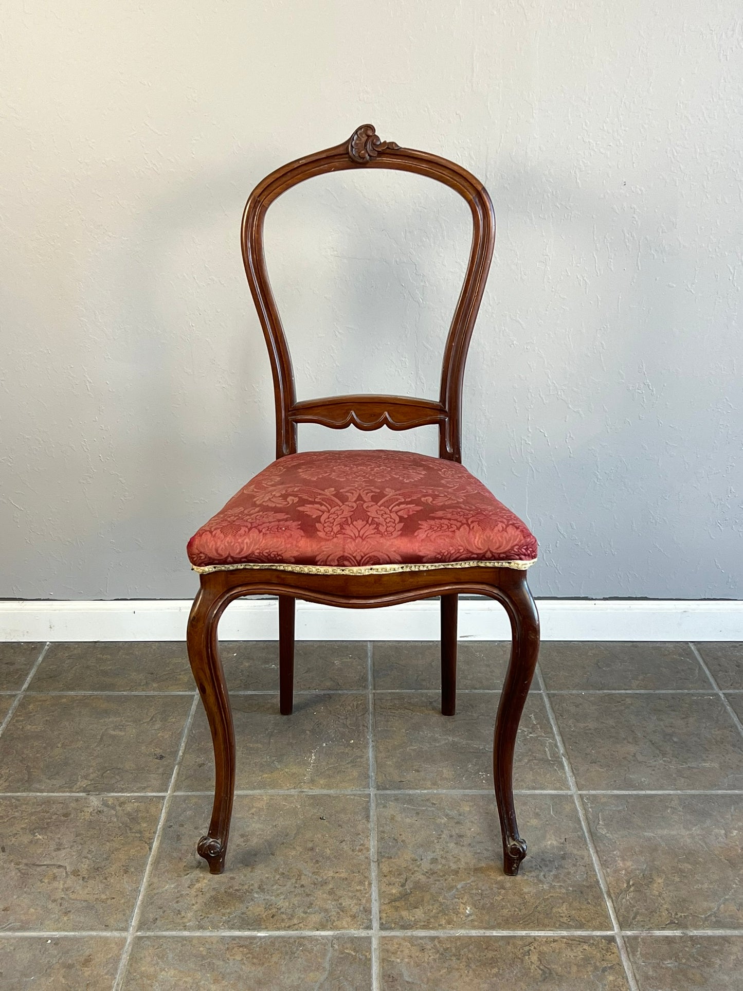 Antique French Louis XV Style Bedroom Chair