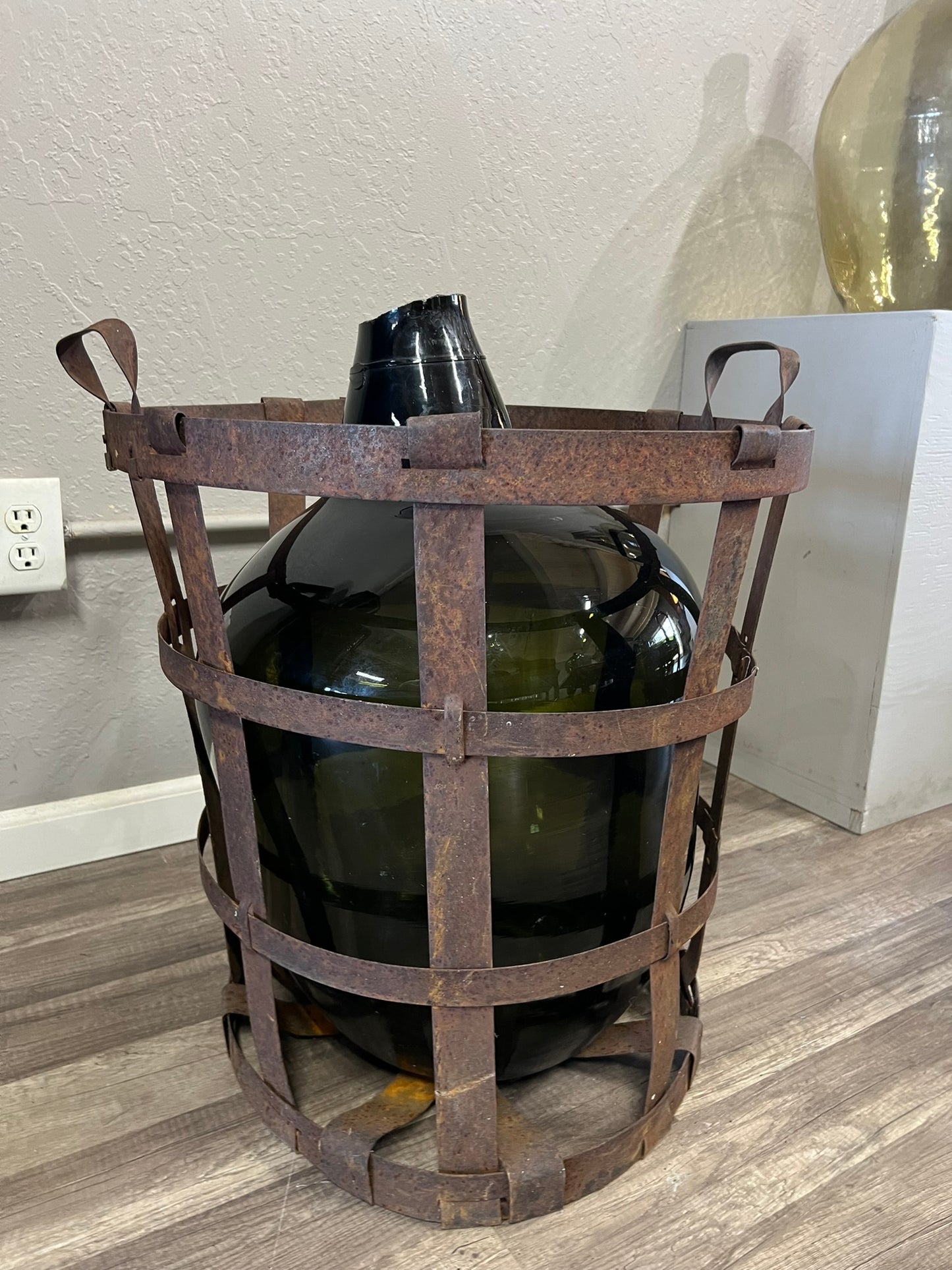 Demijohn - Eastern European Vintage Wine Fermenting Jug