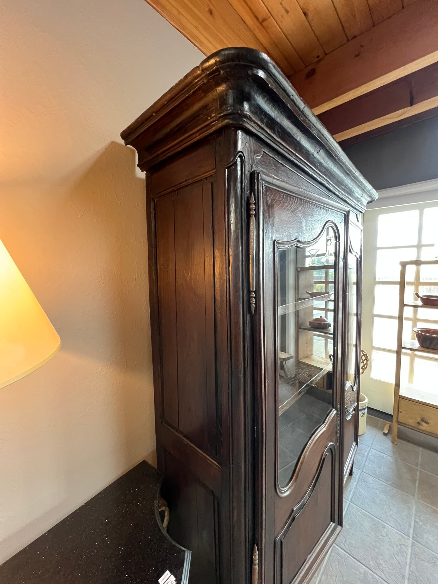 French Armoire with Glass
