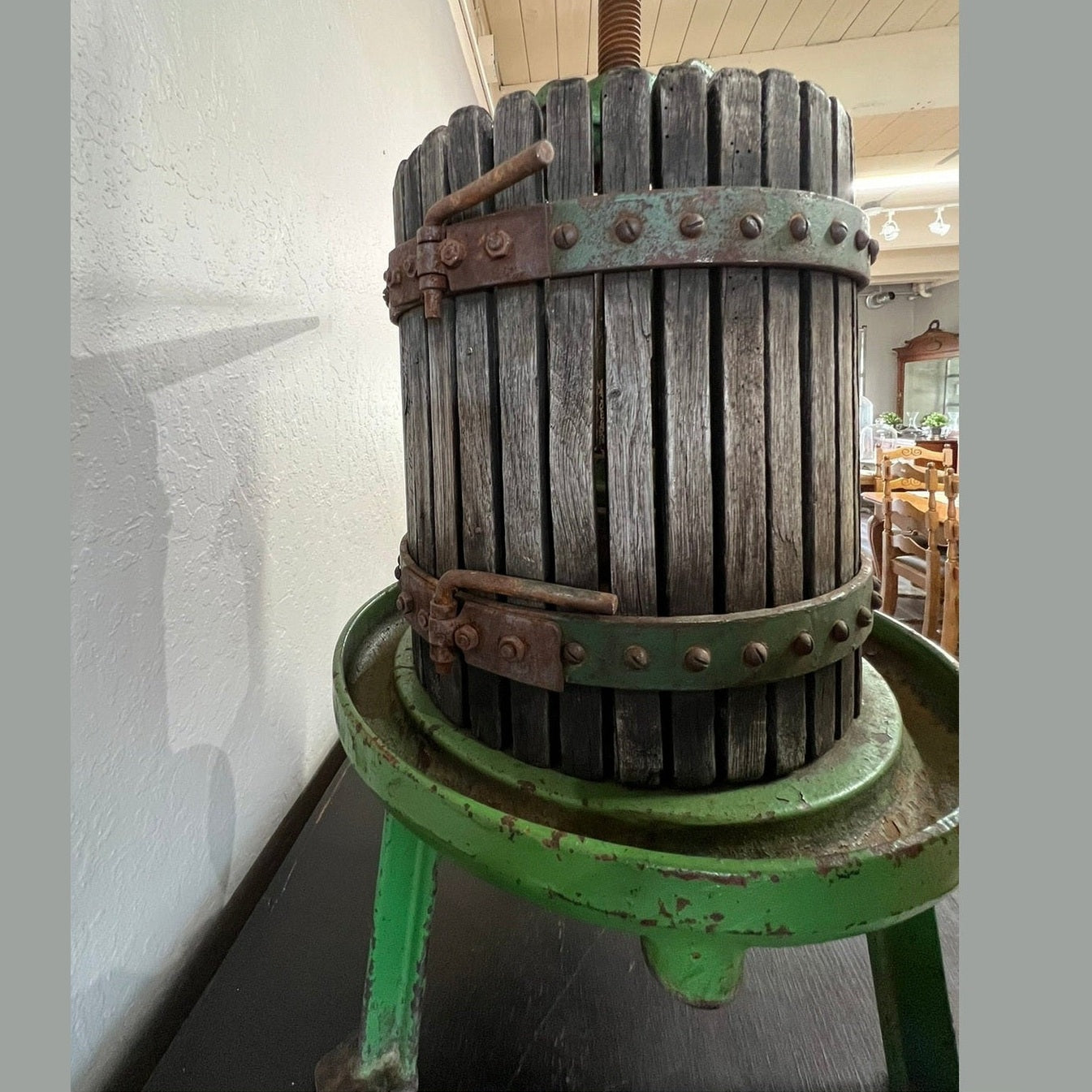 Vintage Hungarian Wine Press