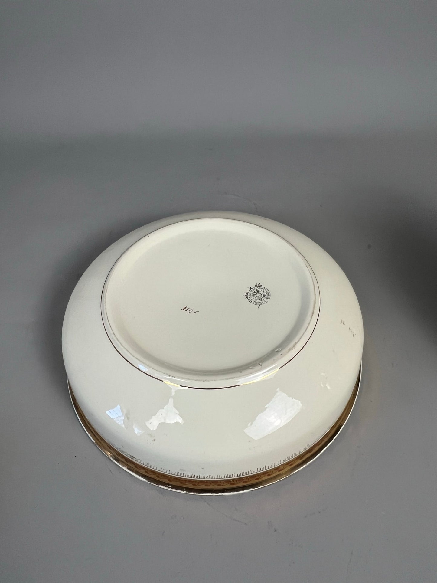 Antique European Wash Basin Set with Pitcher, Bowl & Toiletry Holders