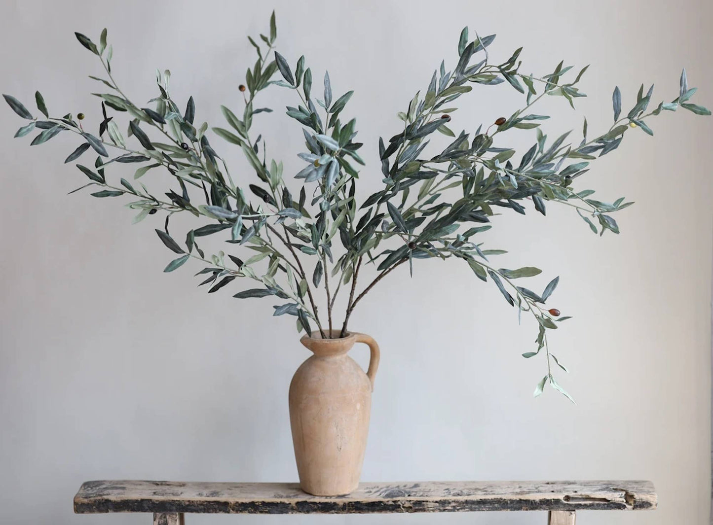 Faux Olive Branch