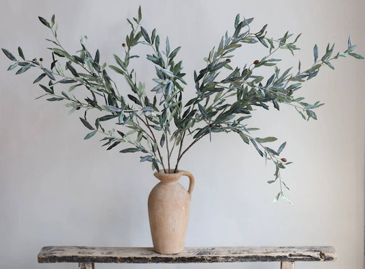 Faux Olive Branch