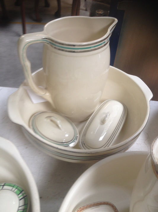 European Wash Basin Set- Deco styled