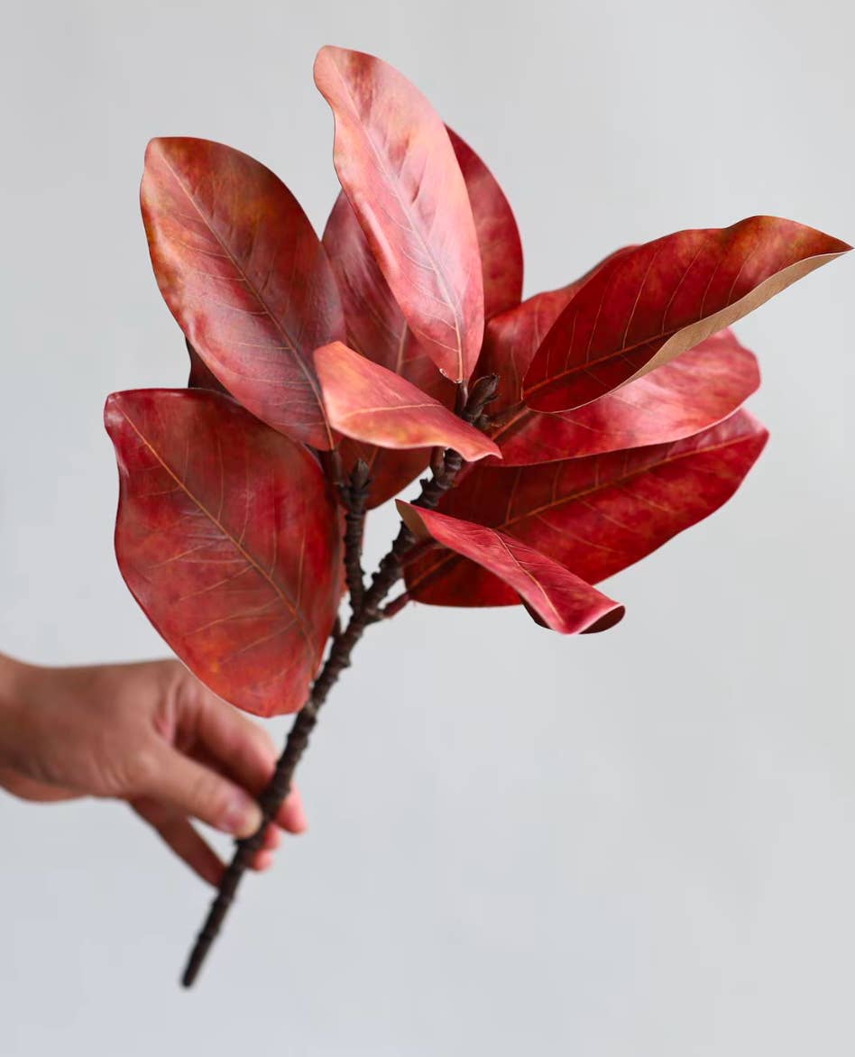 Faux Magnolia Branch