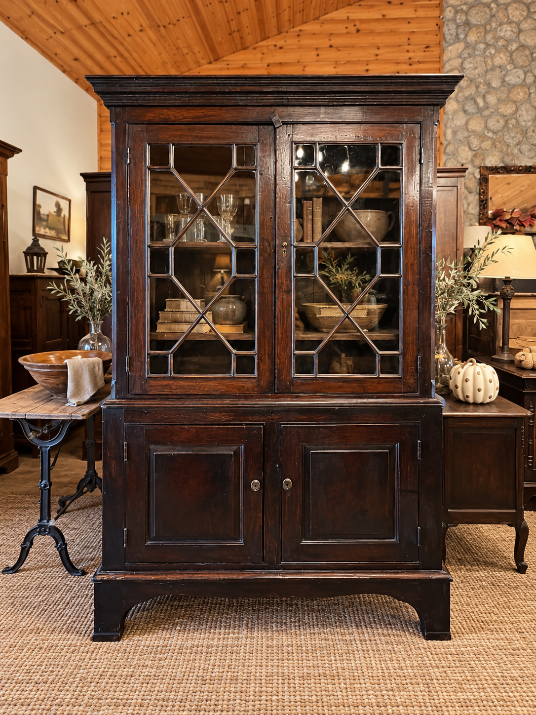 Antique Flemish Cabinet
