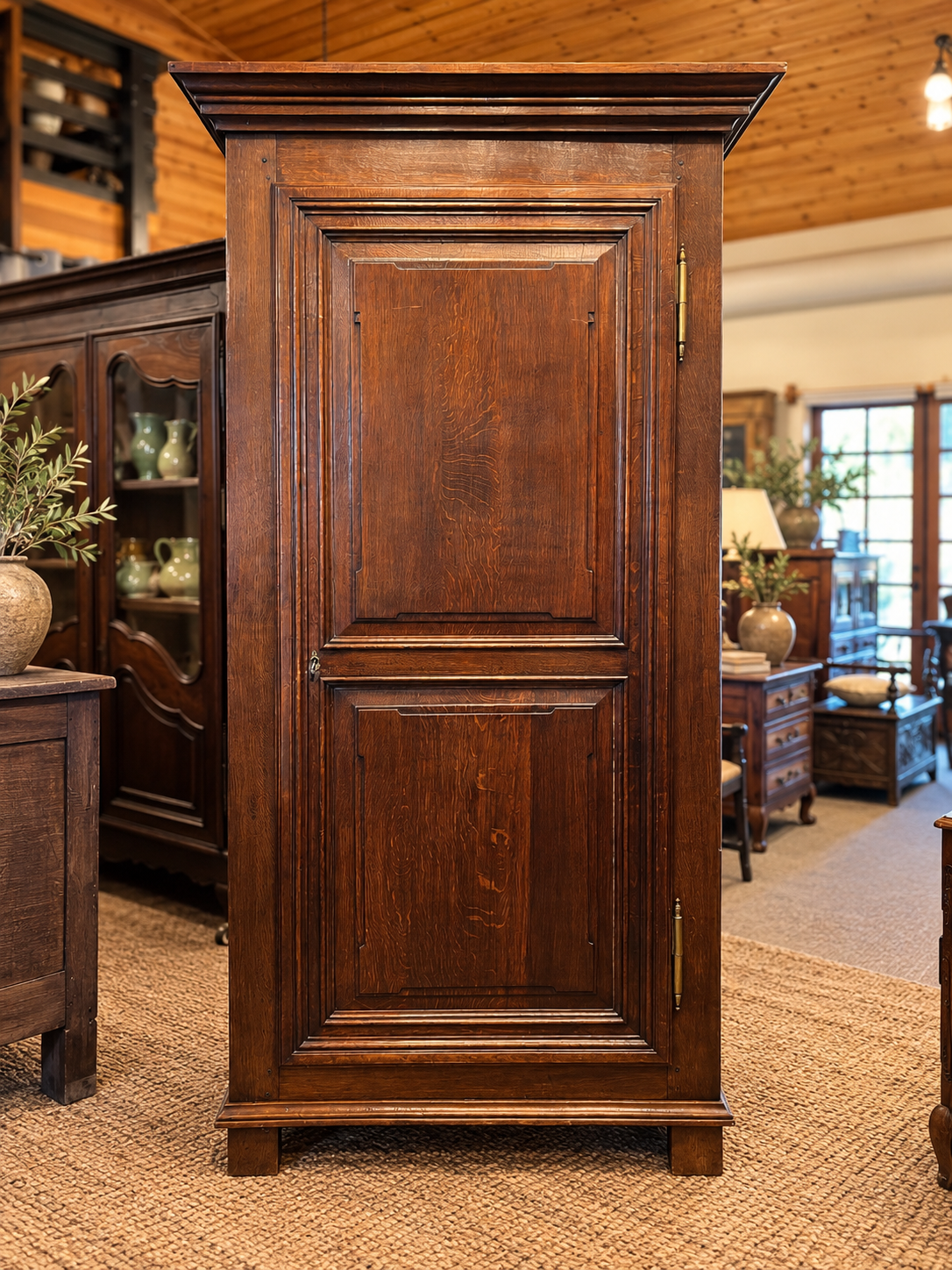Antique French Provincial Bonnetière