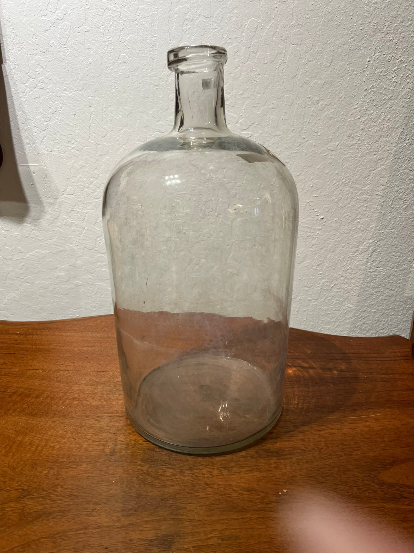 Glass - Vintage Hungarian Apothecary Jar - Clear #519