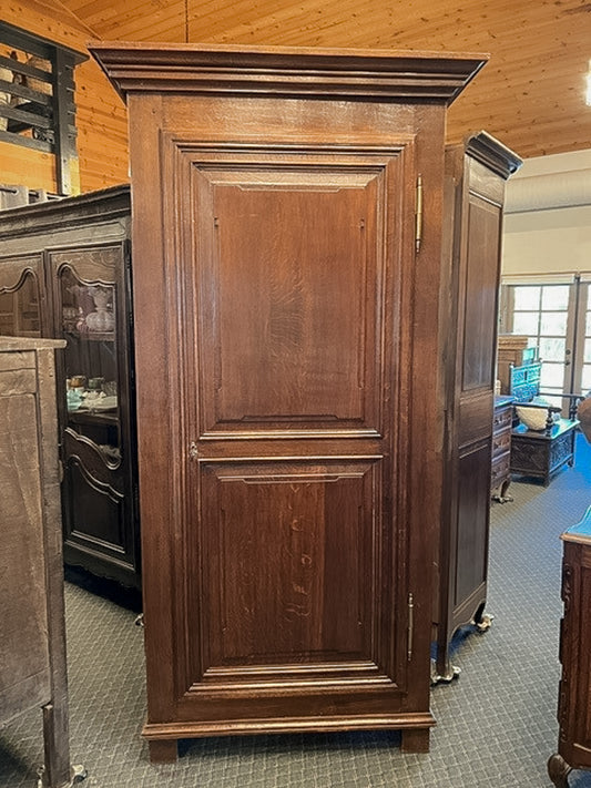 Antique French Provincial Oak Bonnetière