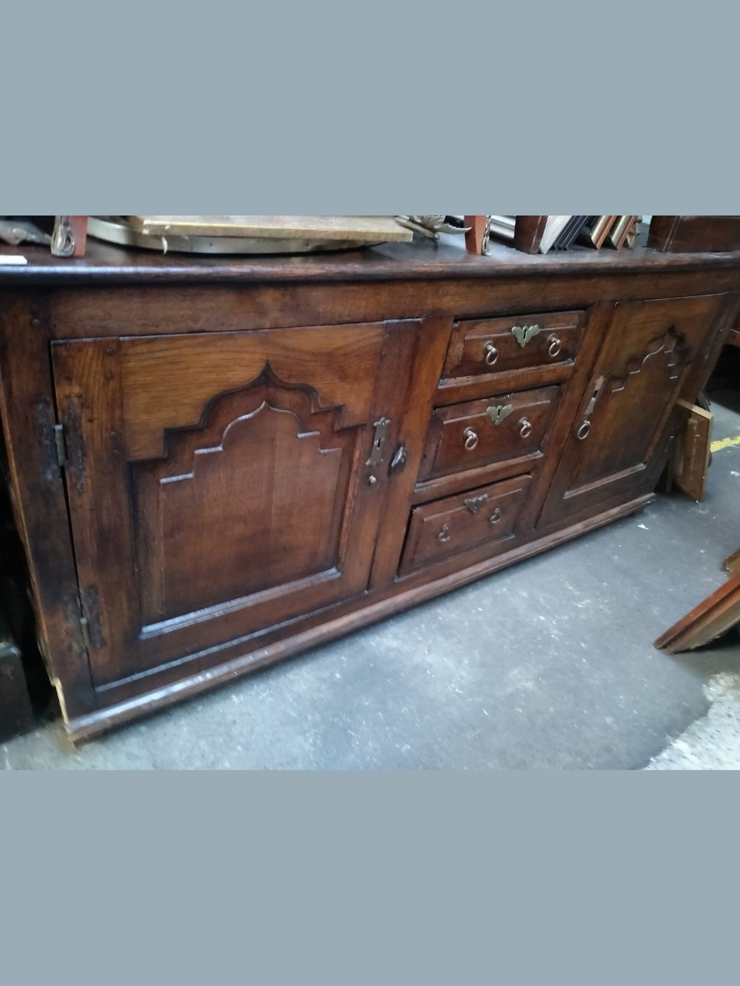 Antique Flemish Oak Buffet