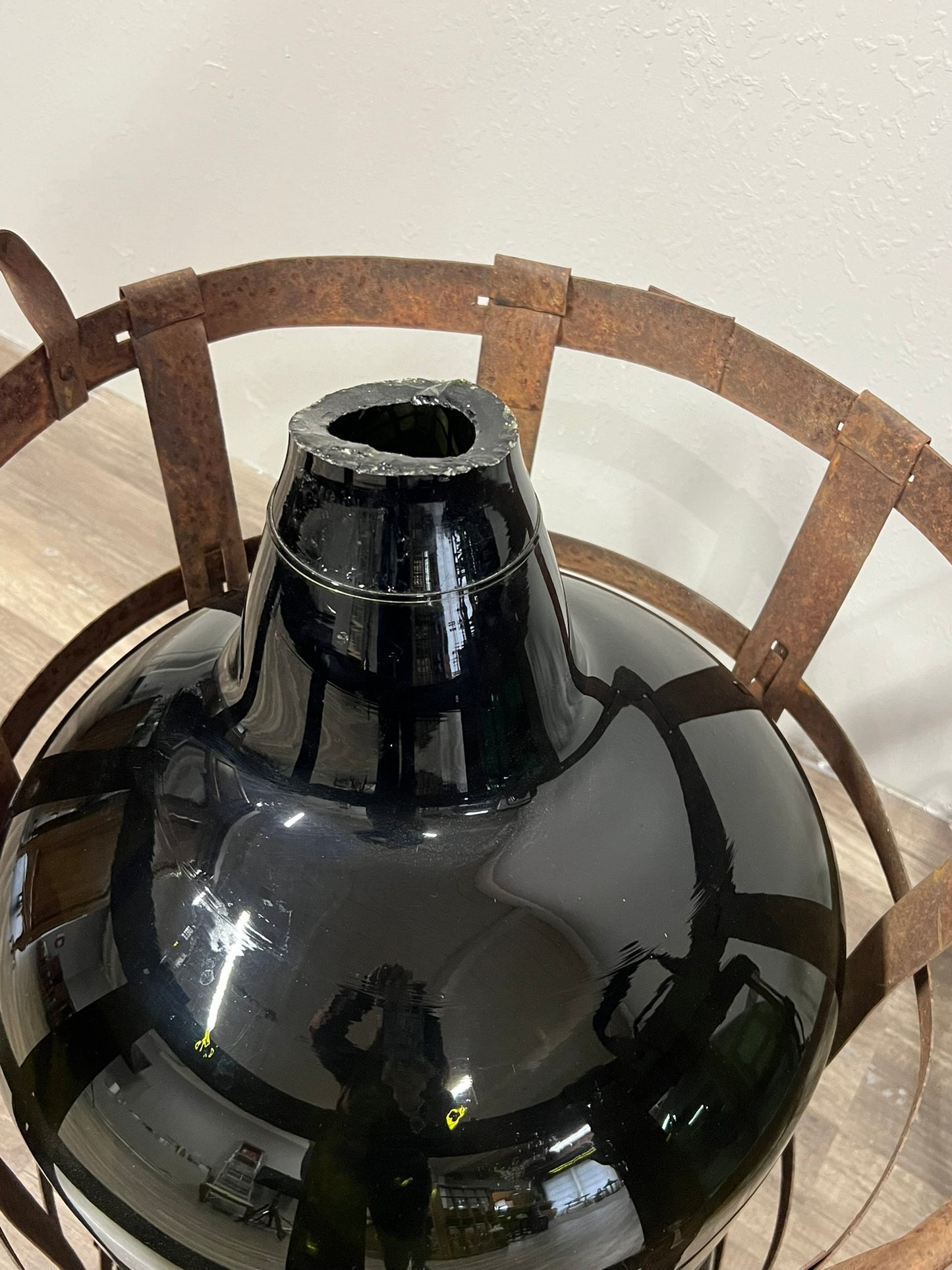 Pair of Eastern European Vintage Fermenting Jugs