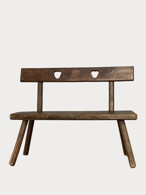 Primitive Hungarian Wood Bench