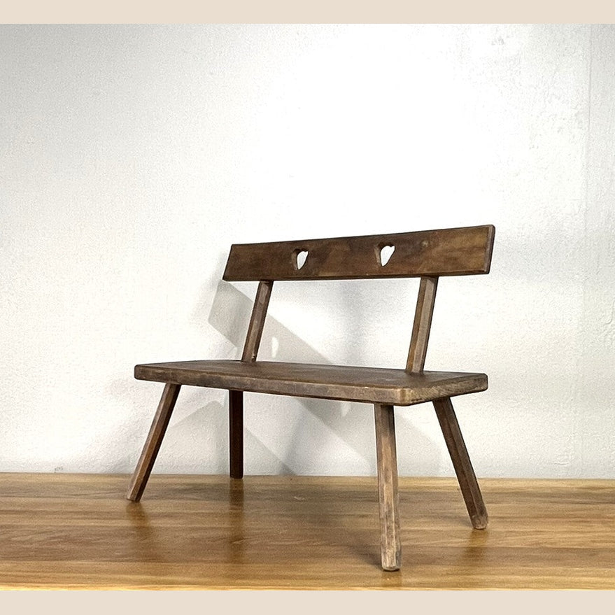 Primitive Hungarian Wood Bench