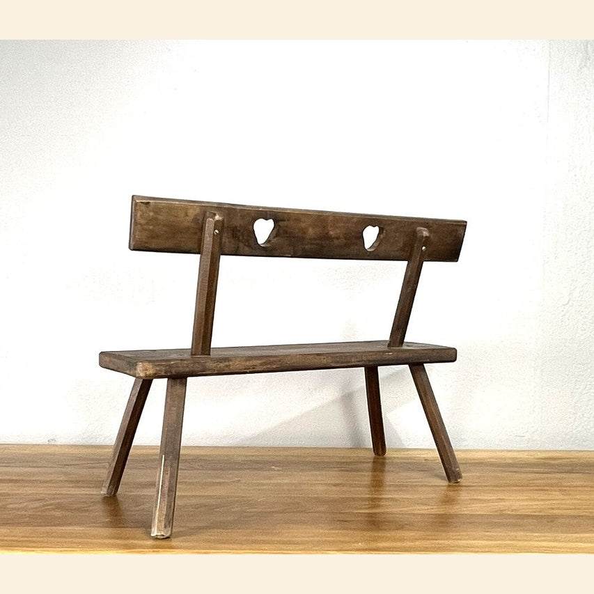 Primitive Hungarian Wood Bench