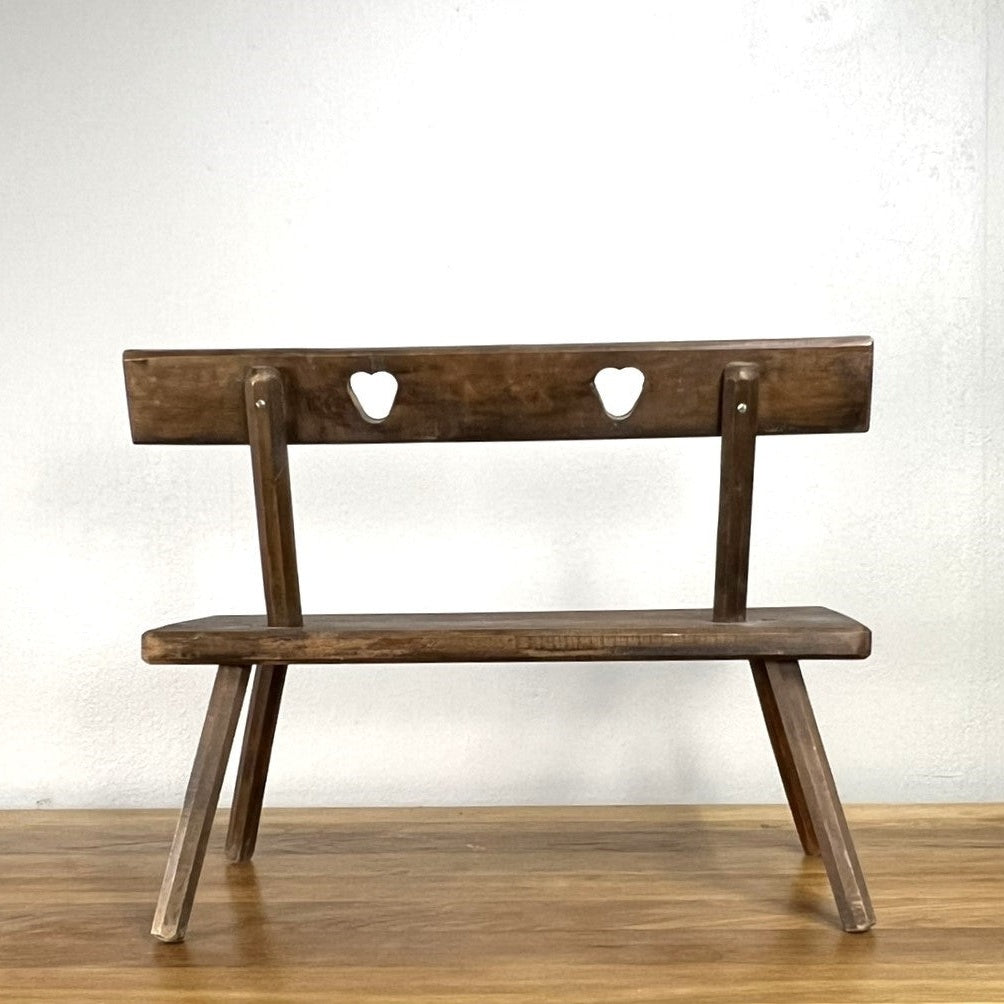 Primitive Hungarian Wood Bench