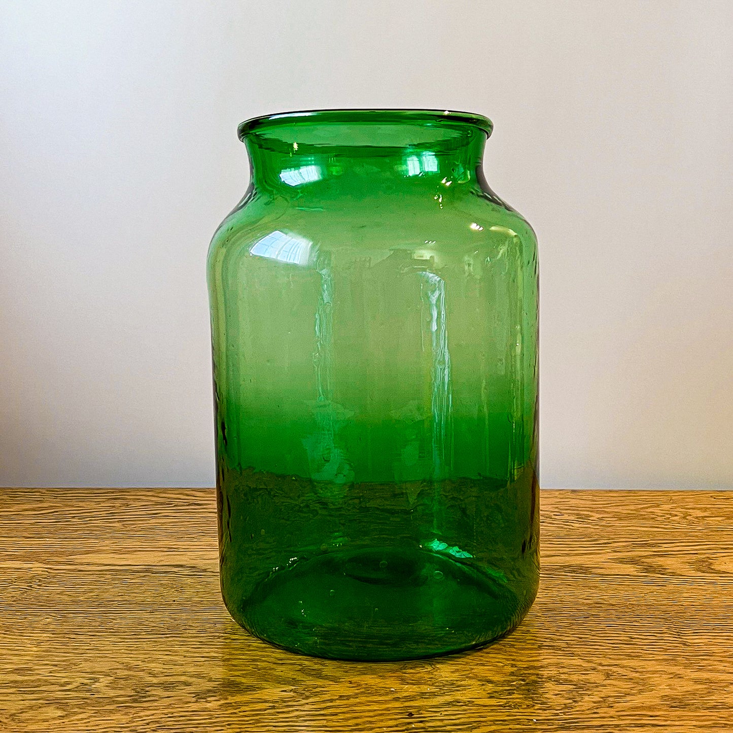 Green Hungarian Pickle Jar