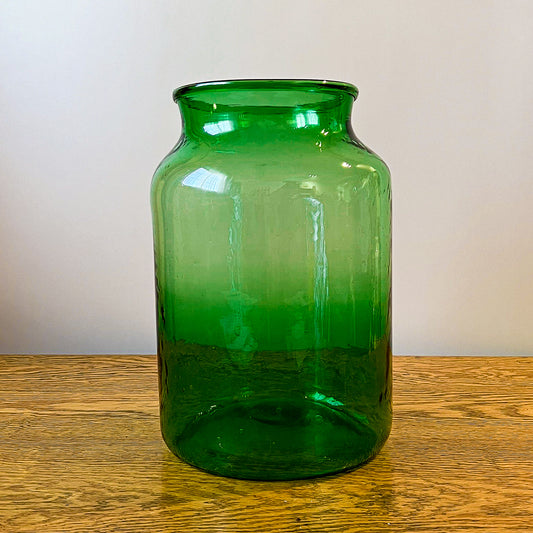 Green Hungarian Pickle Jar