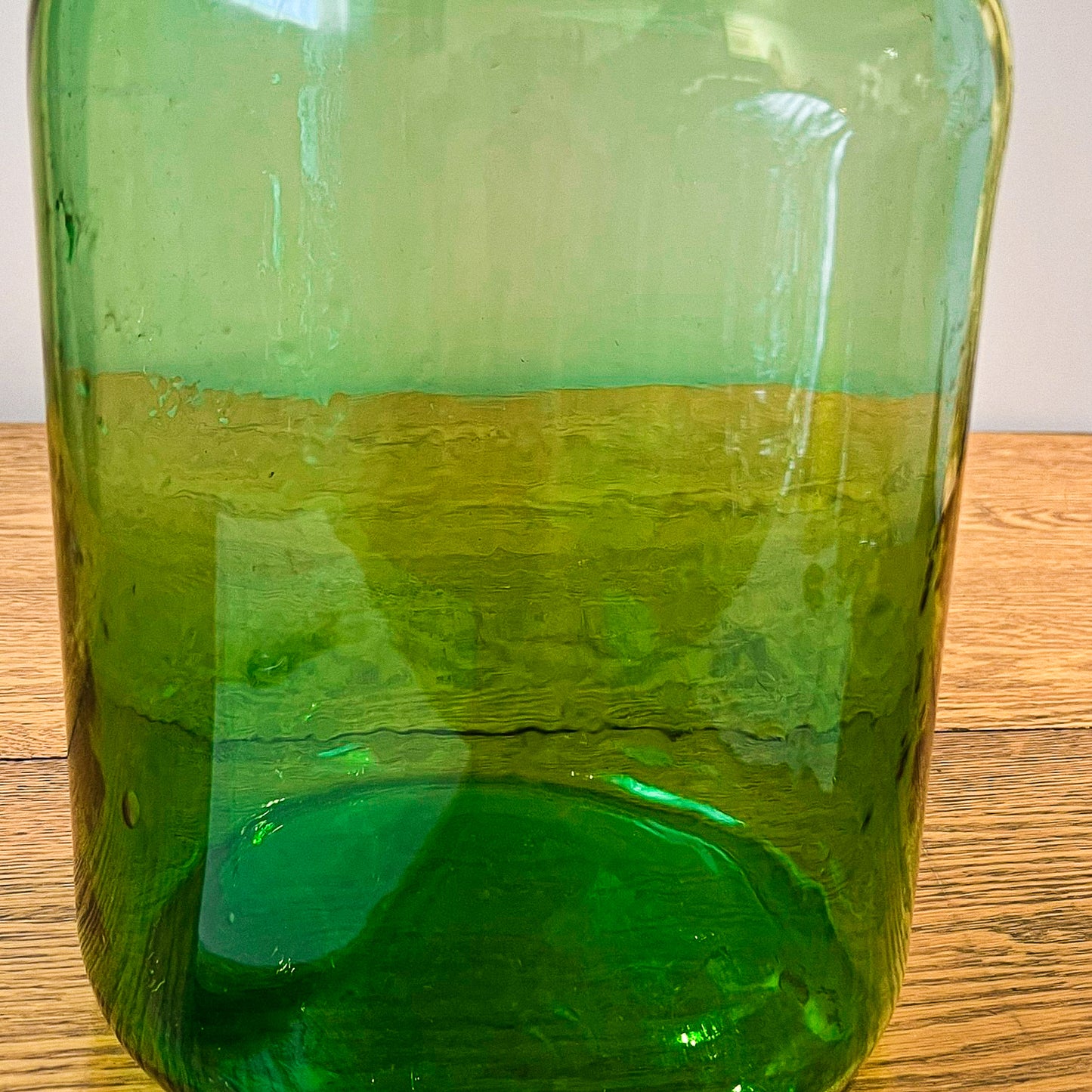 Green Hungarian Pickle Jar