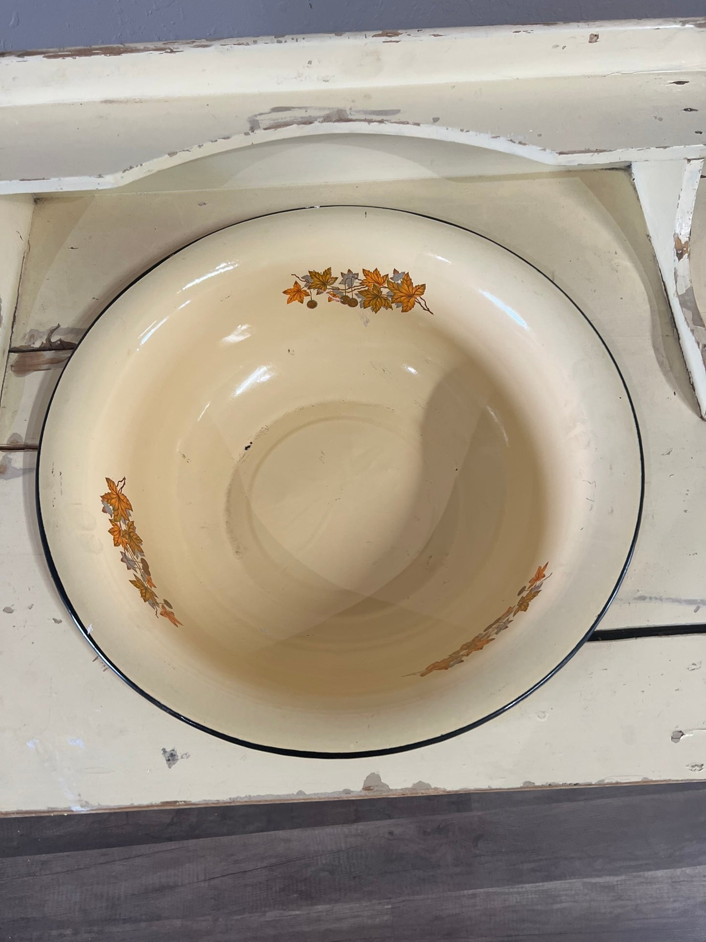 Vintage Hungarian Outdoor Dry Sink