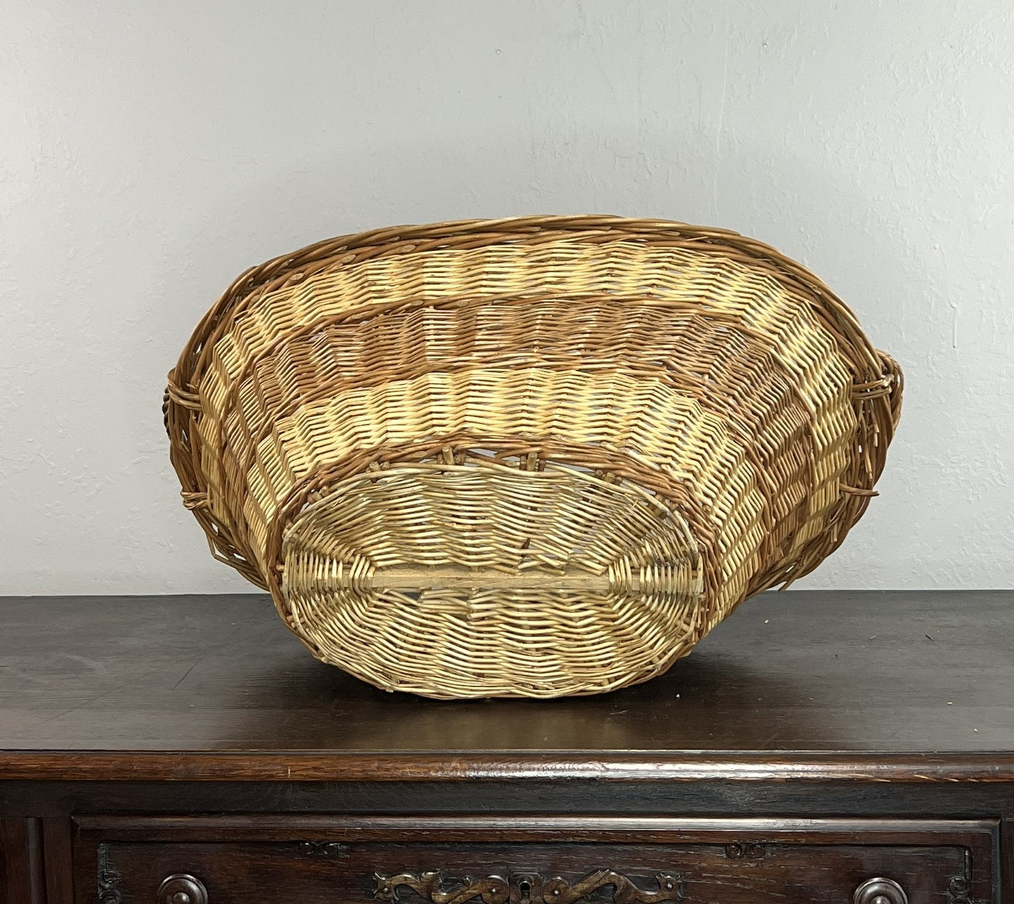 Vintage French Laundry Basket