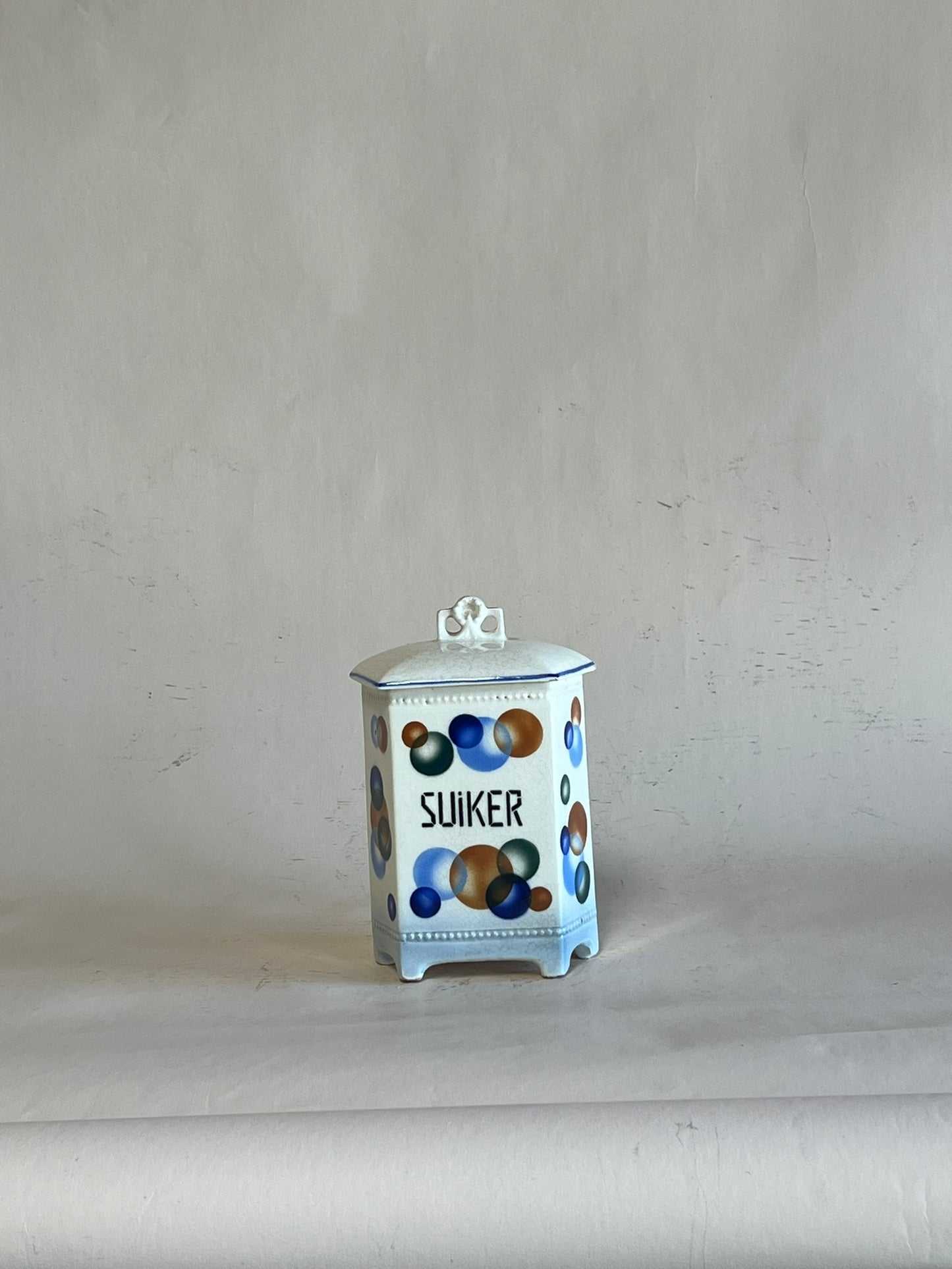 European Deco Ceramic Spice Set - 10 Pieces