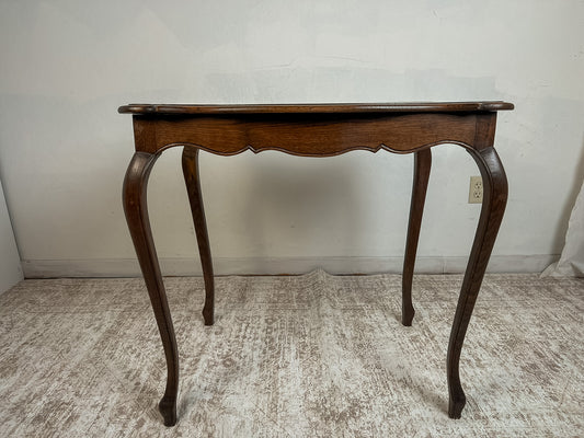 Vintage French Provincial Oak Side Table