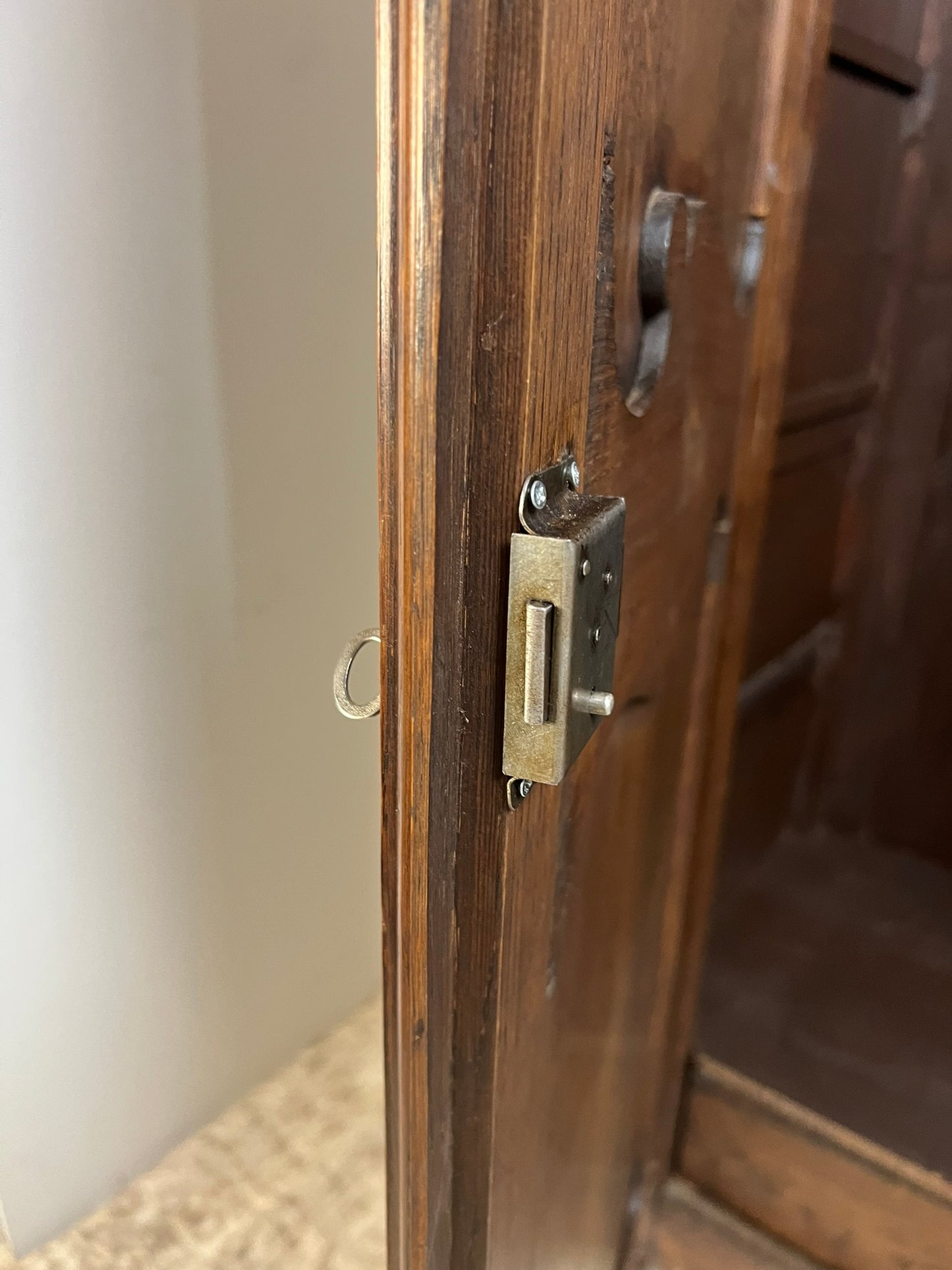 French Provencial Oak Armoire