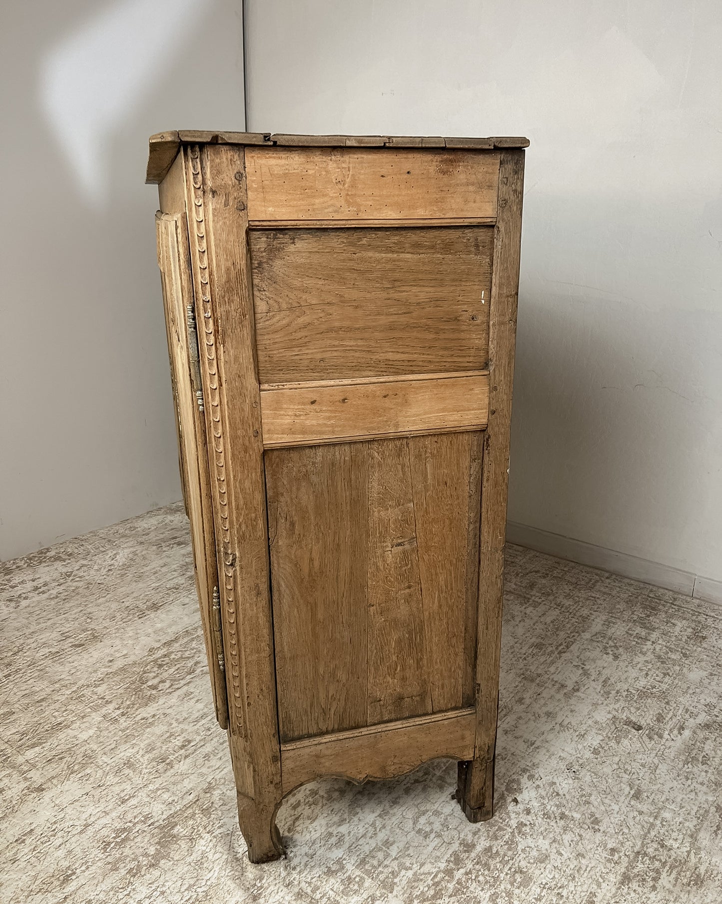 Antique French Provincial Oak Buffet #200