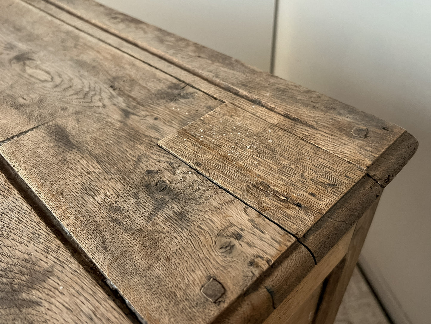 Antique French Provincial Oak Buffet #200