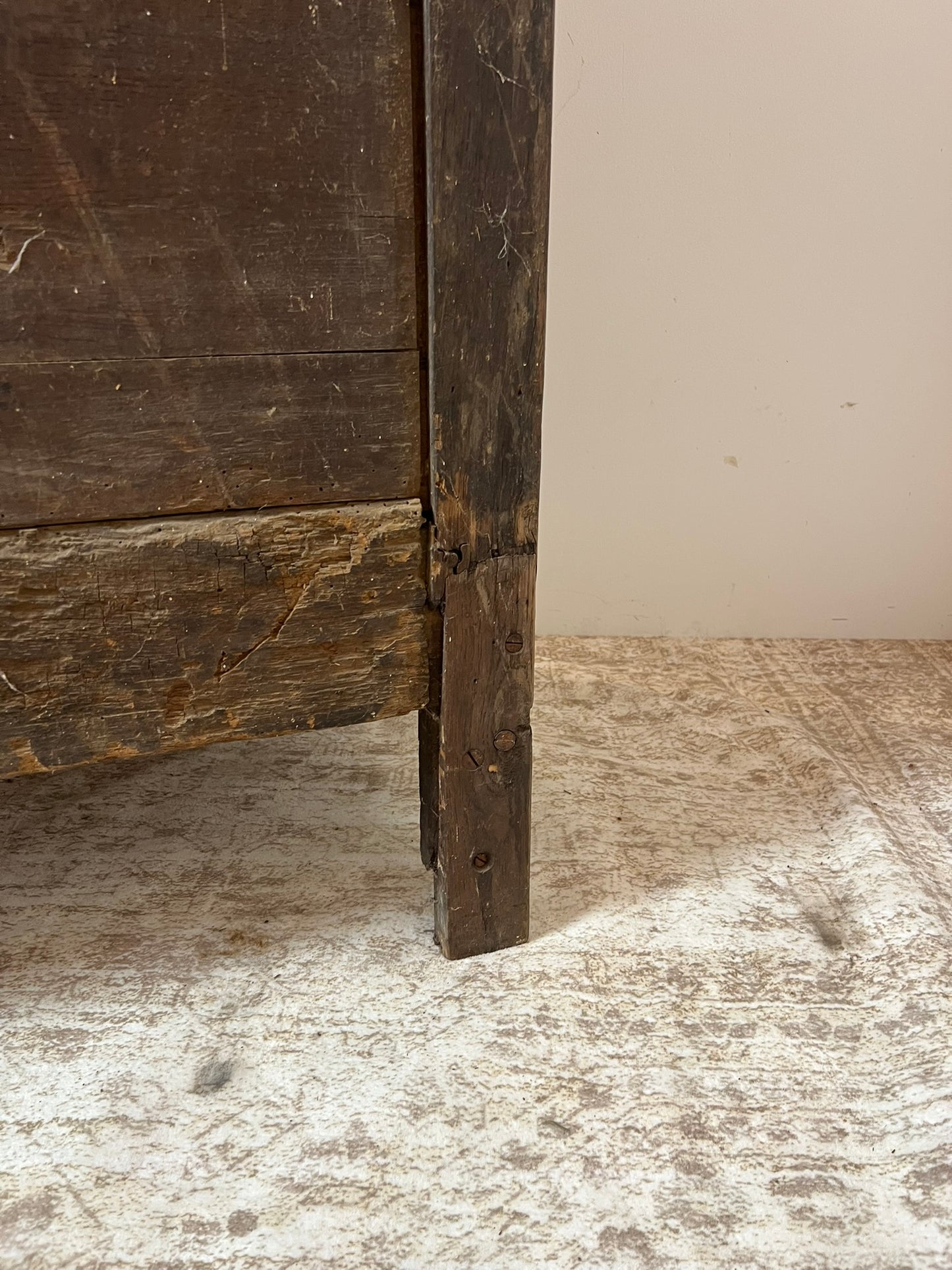Antique French Provincial Oak Buffet #200