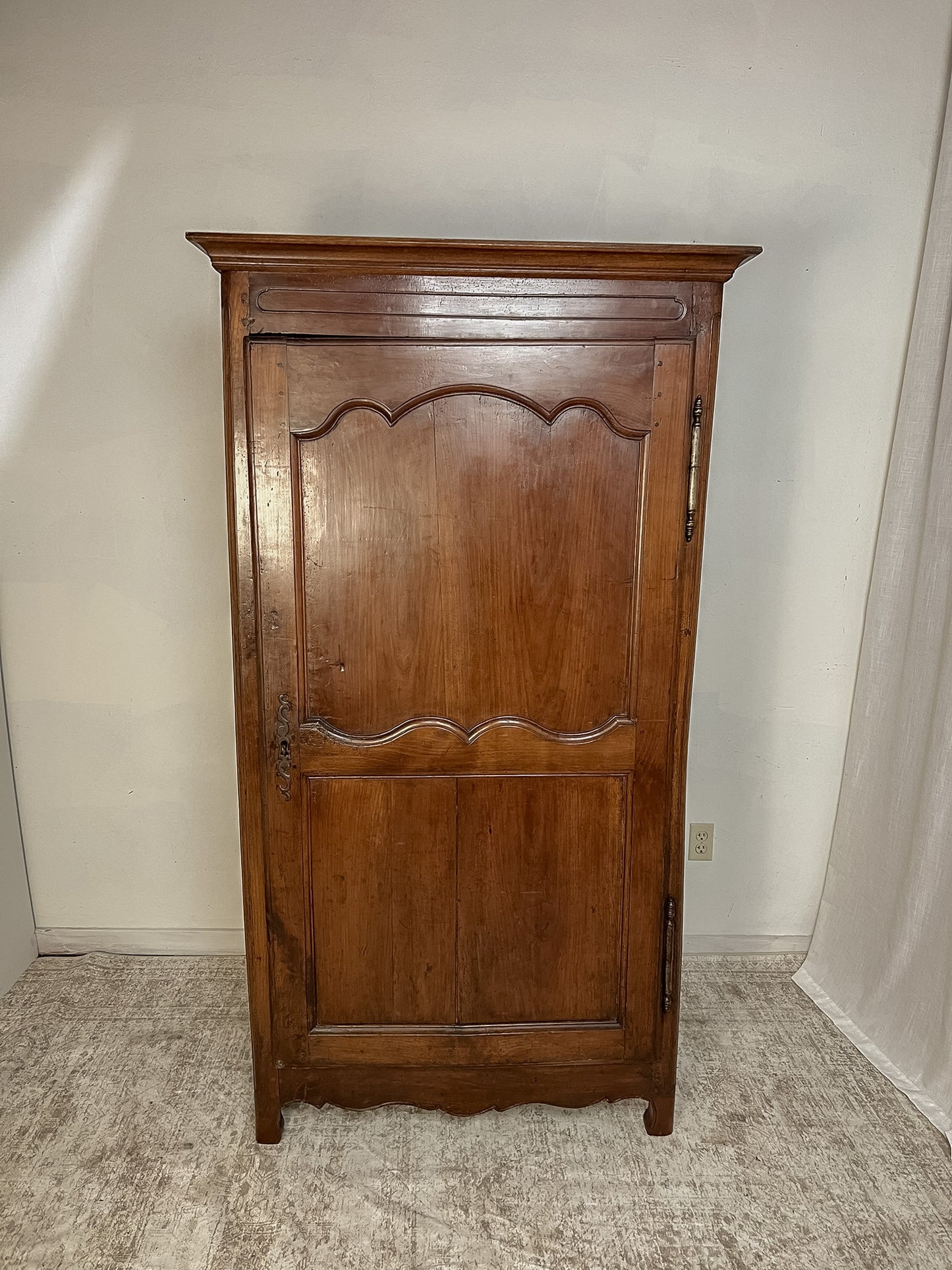 French Rustic Oak Armoire