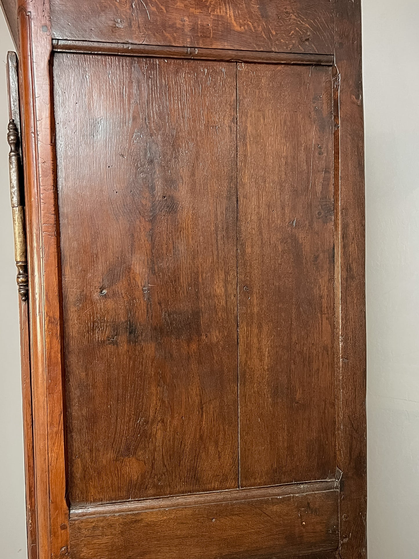 French Rustic Oak Armoire