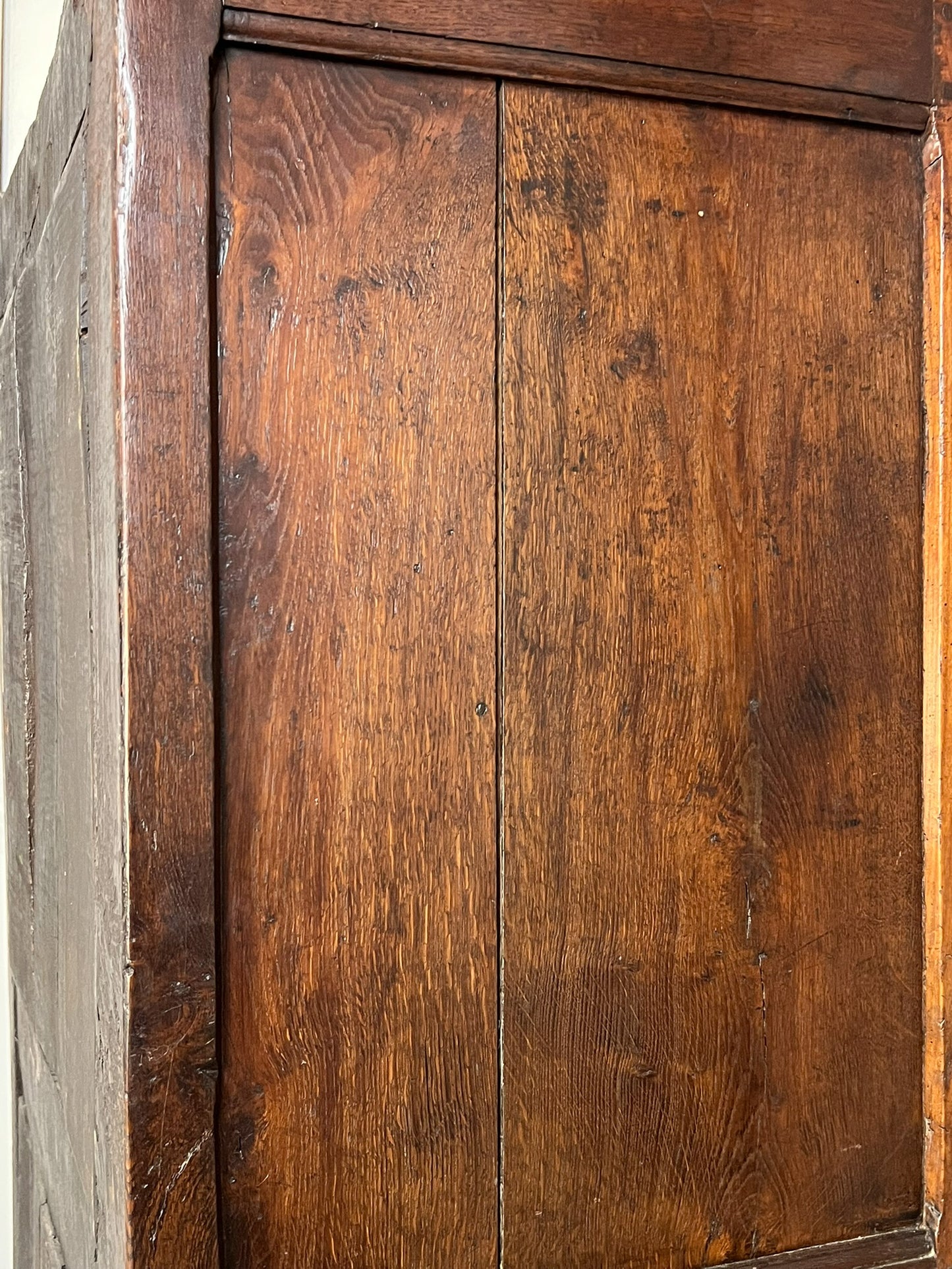 French Rustic Oak Armoire