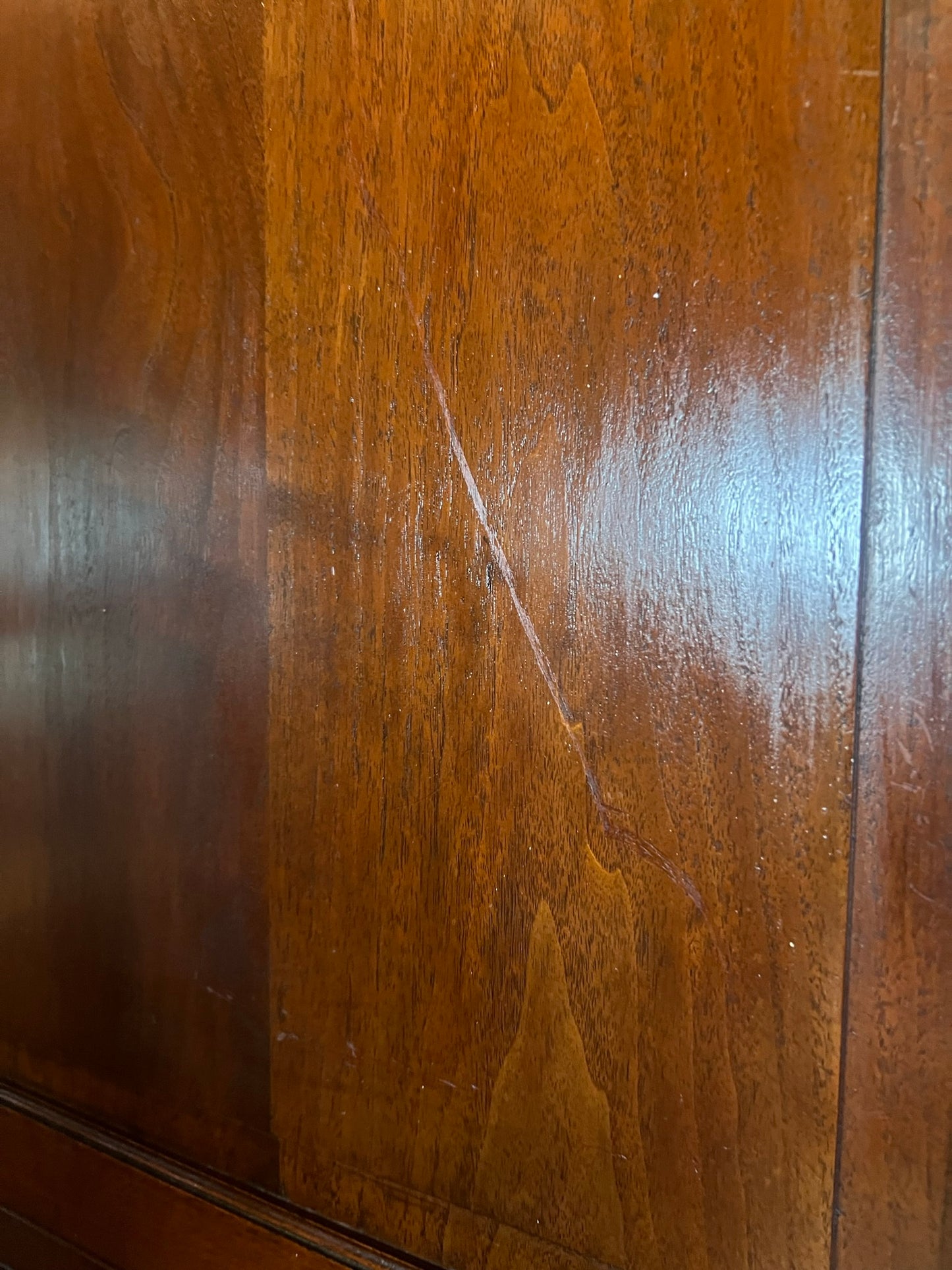 French Walnut Louis XV Style Single Door ca.1880