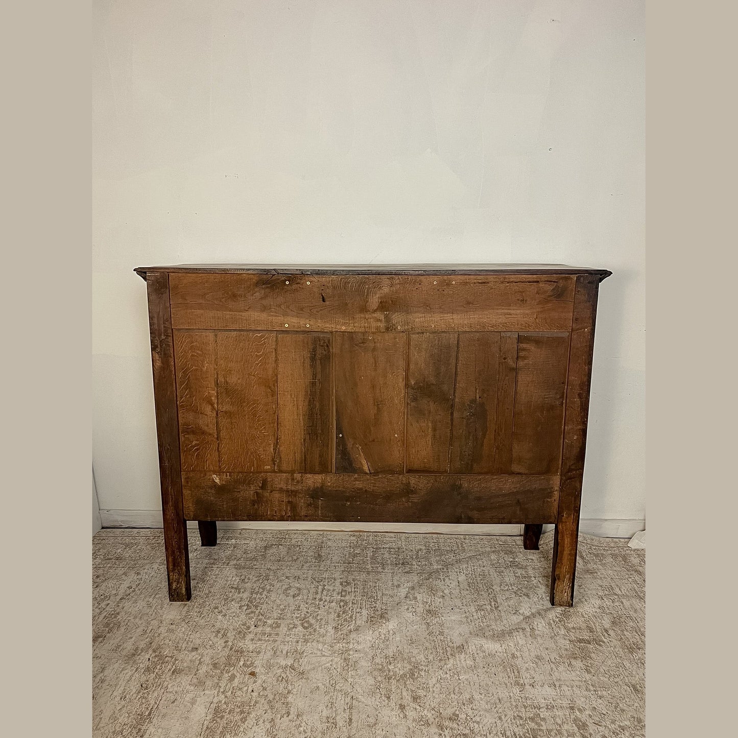 Antique French Oak Provincial Buffet Cabinet, Circa 1900