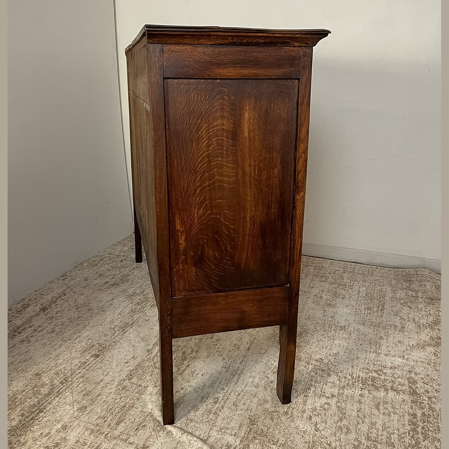 Antique French Oak Provincial Buffet Cabinet, Circa 1900