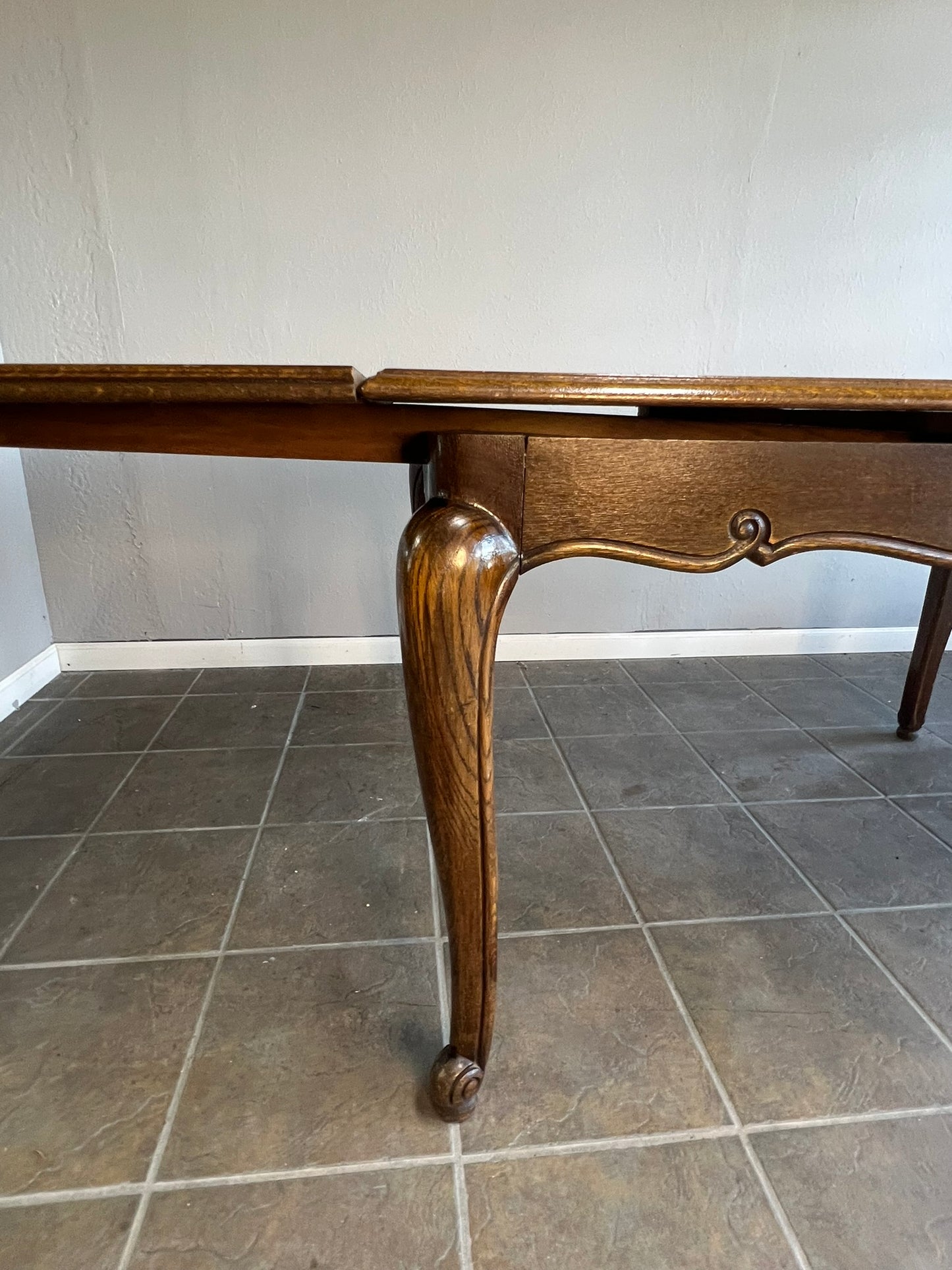 Vintage Belgian Expanding Table