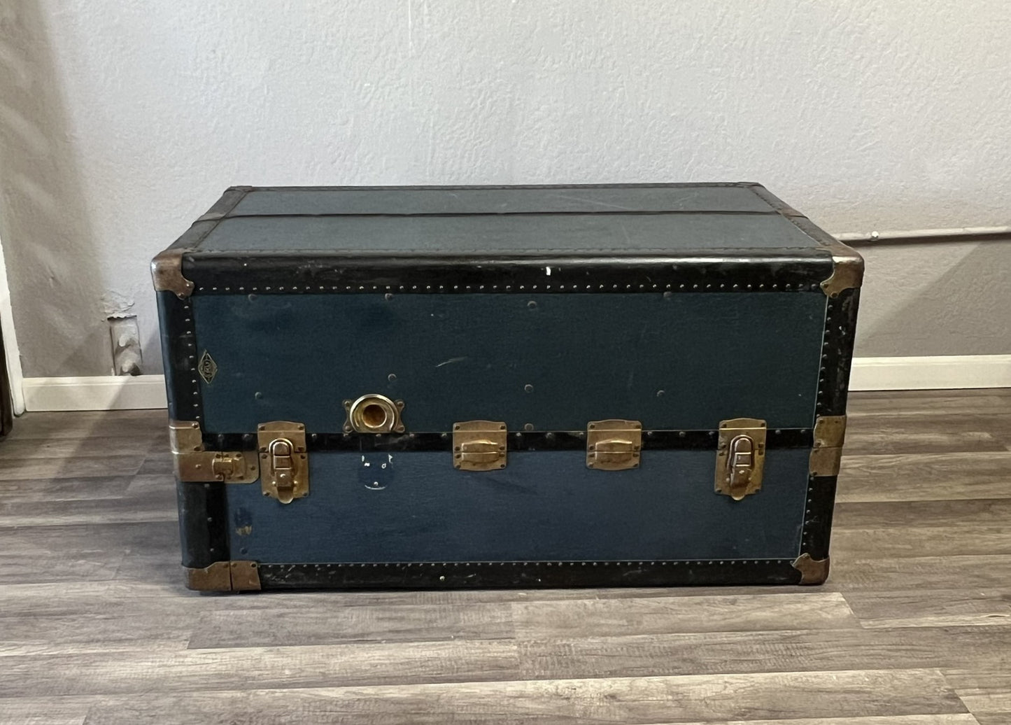 Early 19th Century Steam Travel Trunk