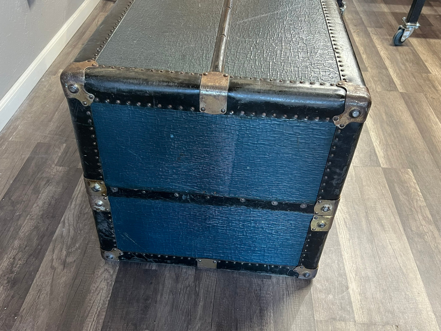 Early 19th Century Steam Travel Trunk