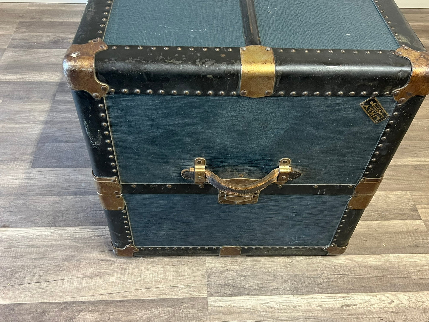 Early 19th Century Steam Travel Trunk