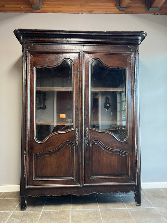 French Armoire with Glass
