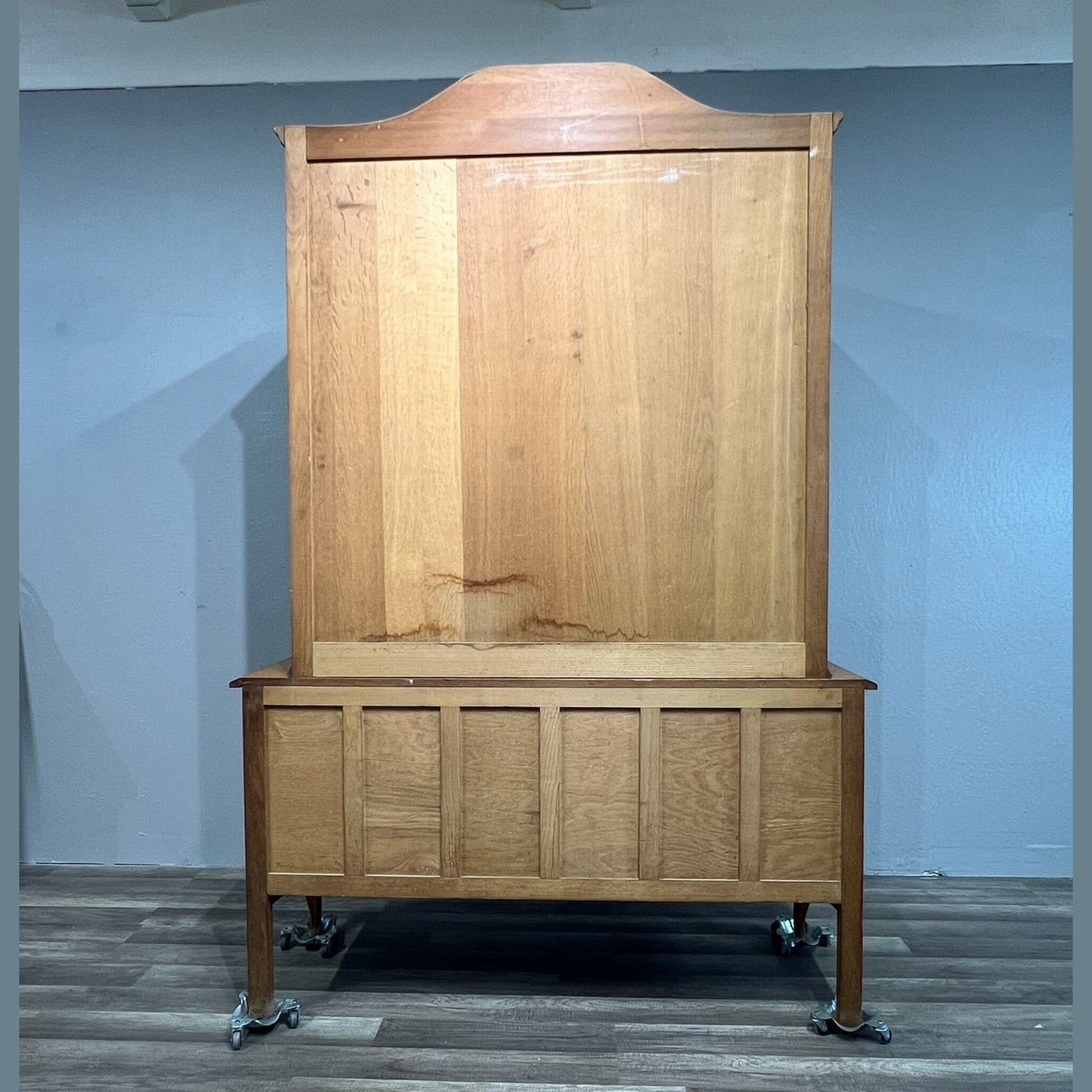 Vintage Belgian Oak Display #414